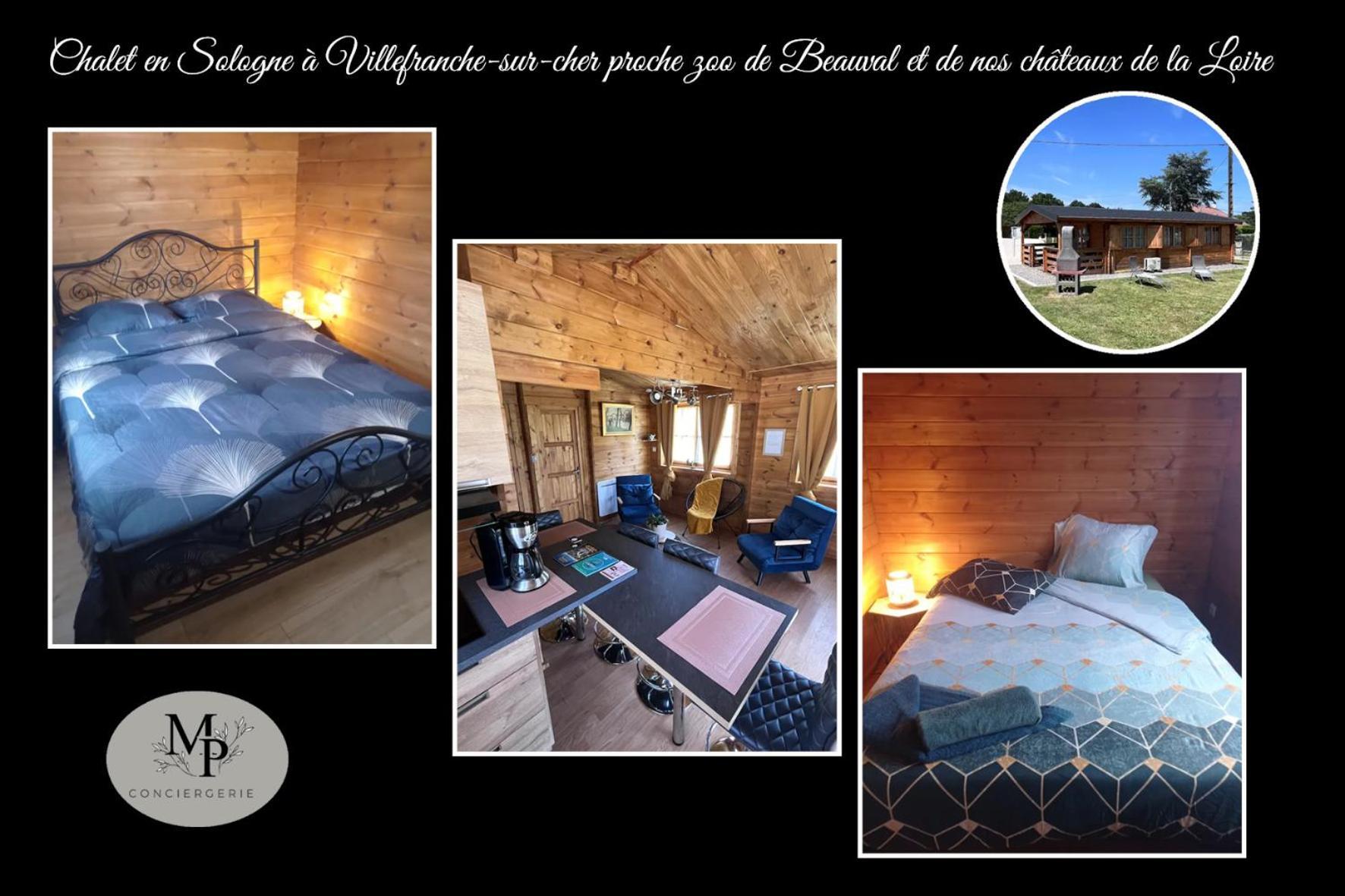 Chalet En Sologne A Villefranche Sur Cher Eksteriør bilde